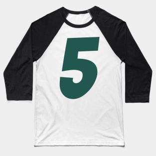 Sebastian Vettel 5 - Driver Number Baseball T-Shirt